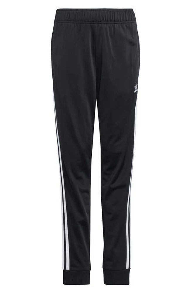 adidas Kids' SST Recycled Polyester Track Joggers Black at