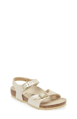 Birkenstock Kids' Rio Sandal Pearl White at Nordstrom,