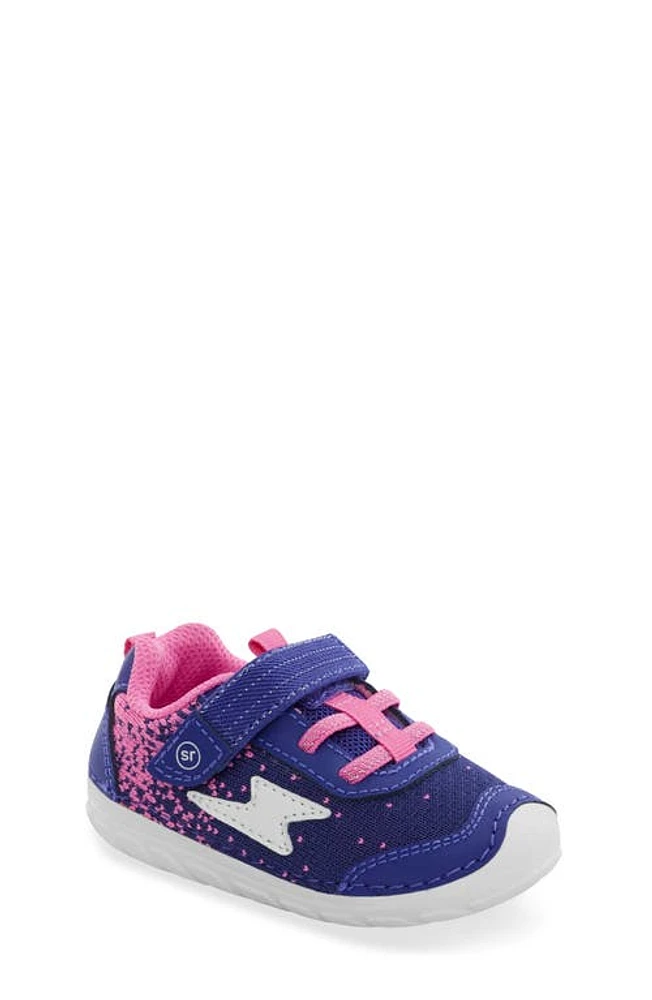 Stride Rite Soft Motion Zips Runner Sneaker Violet at Nordstrom,