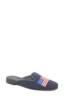 ByPaige Needlepoint American Flag Mule Navy at Nordstrom,