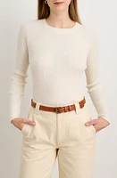 Alex Mill Josie Rib Cotton & Cashmere Sweater at Nordstrom,