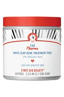 First Aid Beauty Fab Pharma White Clay Acne Treatment Pads with 2% Salicylic Acid at Nordstrom