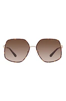 Michael Kors Empire 59mm Gradient Butterfly Sunglasses in Brown Grad at Nordstrom