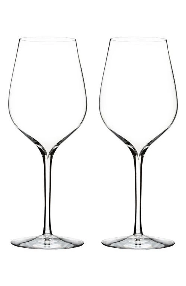 Waterford 'Elegance' Fine Crystal Sauvignon Blanc Glasses in Clear at Nordstrom