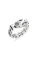 Good Art Hlywd Men's Model 10 Ring Silver at