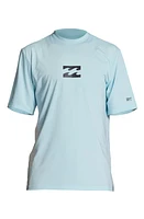 Billabong All Day Wave Short Sleeve Performance Rashguard Coastal at Nordstrom,