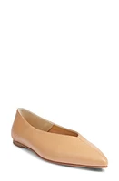 aeyde Moa Pointed Toe Flat Hazelnut at Nordstrom,