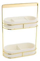 Nordstrom Jewelry Organizer Caddy in White- Gold at Nordstrom