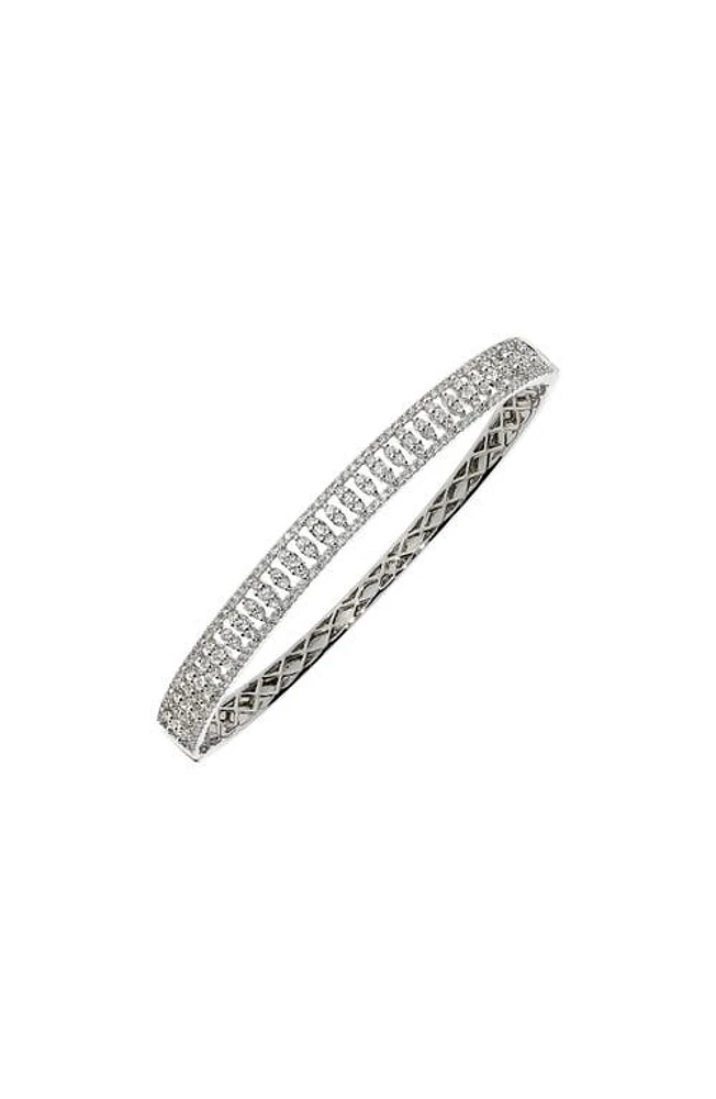 Bony Levy Rita Diamond Bangle in White Gold/Diamond at Nordstrom, Size 7 In