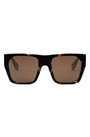 'Fendi Baguette 54mm Square Sunglasses in Havana /Brown at Nordstrom