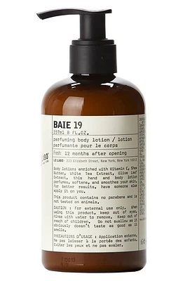 Le Labo Baie 19 Body Lotion at Nordstrom