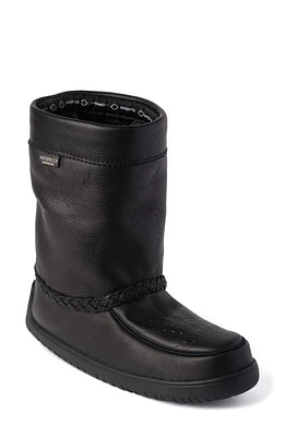 Manitobah Tamarack Mukluk Waterproof Boot Black Fabric at Nordstrom,