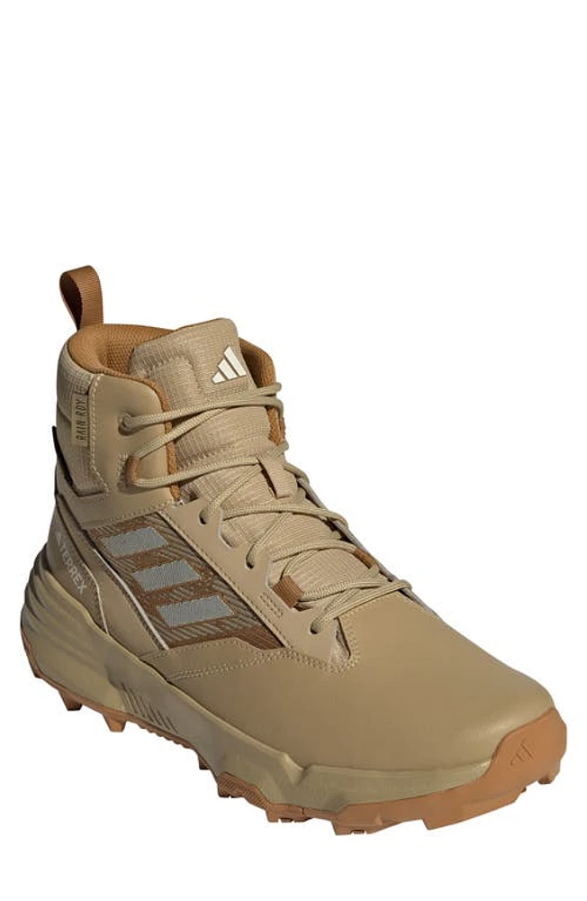 adidas Unity Rain RDY Mid Hiking Shoe Beige Tone/Ecru Tint/Mesa at Nordstrom,