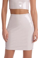 Commando Faux Patent Leather Mini Skirt at Nordstrom,