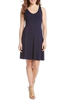 Karen Kane Brigitte Double V-Neck Jersey Dress at Nordstrom,