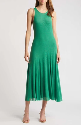 Du Paradis Samui Sleeveless Midi Dress Kelly Green at Nordstrom,