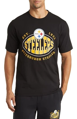 BOSS x NFL Stretch Cotton Graphic T-Shirt Pittsburgh Steelers Black at Nordstrom,