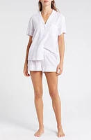 Eberjey Nautico Stripe Short Sleeve Shirt & Shorts Pajamas at Nordstrom,