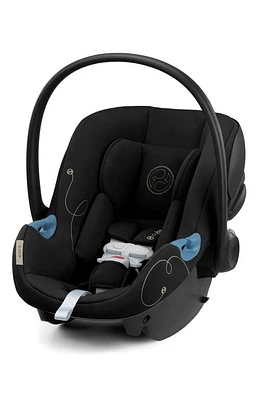 CYBEX Aton G SensorSafe Car Seat in Moon Black at Nordstrom