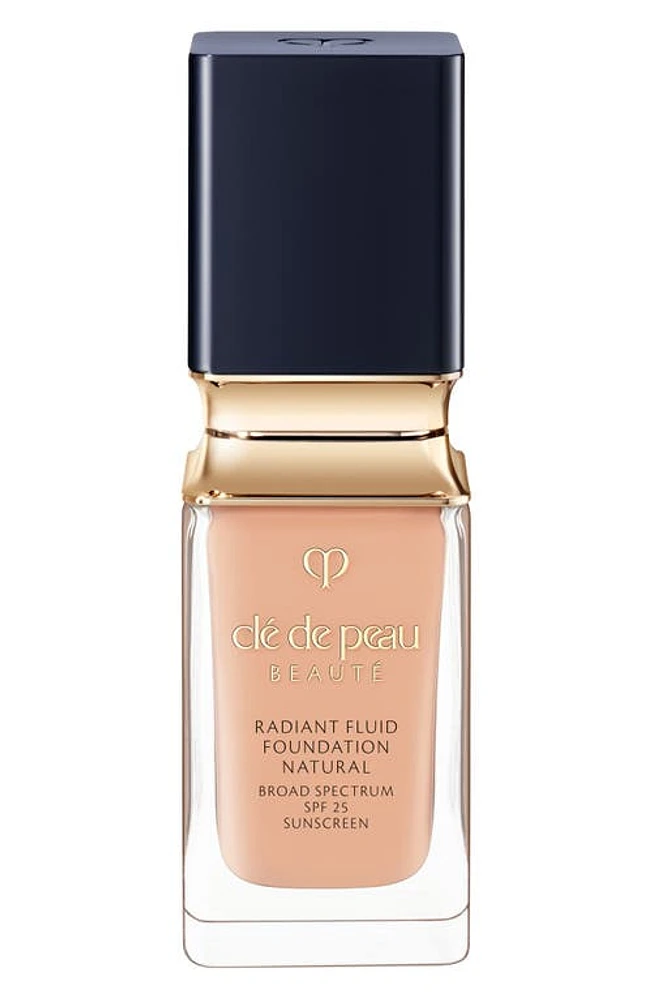 Clé de Peau Beauté Beauté Radiant Fluid Natural Foundation in B20 - Light Medium Beige at Nordstrom