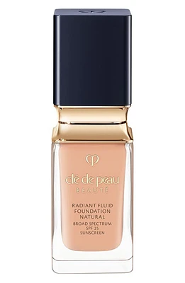 Clé de Peau Beauté Beauté Radiant Fluid Natural Foundation in B20 - Light Medium Beige at Nordstrom