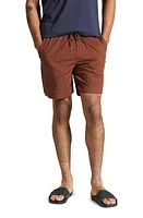 Brixton Everyday Cotton Blend Shorts Sepia at Nordstrom,