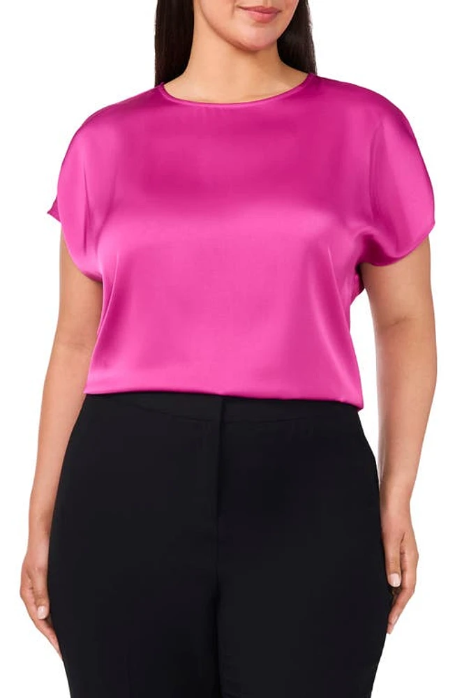 halogen(r) Dolman Sleeve Top Vivid Plum Purple at Nordstrom,