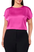 halogen(r) Dolman Sleeve Top Vivid Plum Purple at Nordstrom,