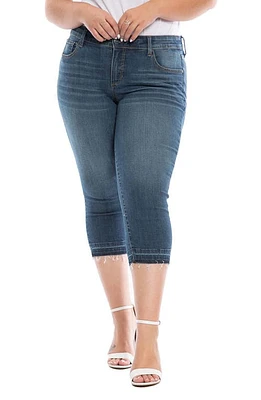 SLINK Jeans Frayed Crop Capri Jessie at Nordstrom,