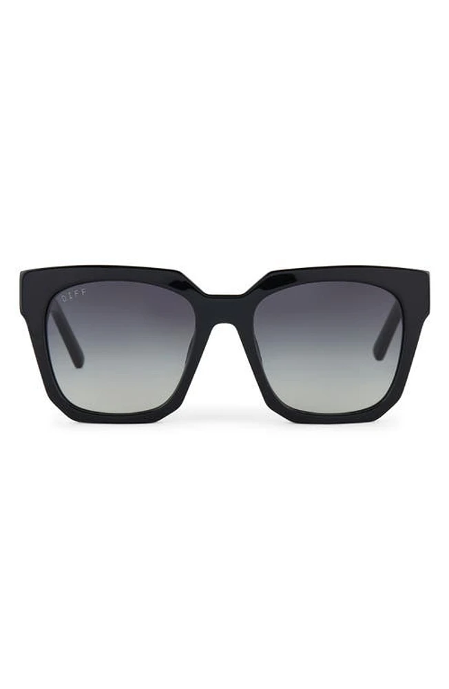 DIFF Ariana II 54mm Gradient Square Sunglasses in / Gradient at Nordstrom