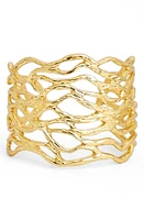 Karine Sultan Open Cuff in Gold at Nordstrom