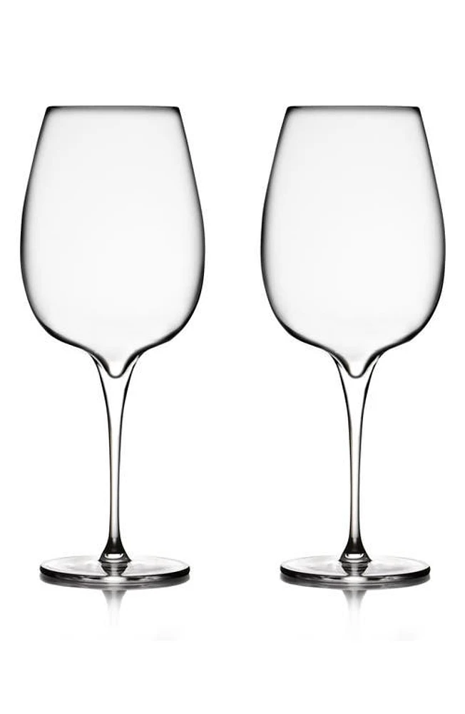 Nambé Vie Set of 2 Cabernet Glasses in Clear at Nordstrom