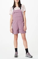 Picture Organic Clothing Foday Water Resistant Short Overalls Grapeade at Nordstrom,