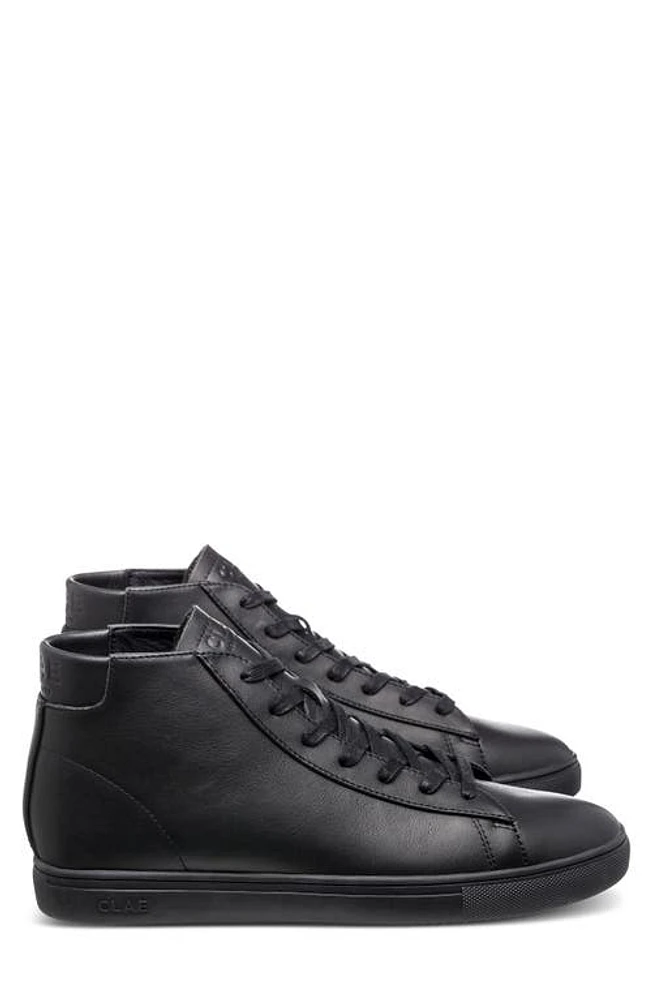 CLAE Bradley Mid Sneaker Triple Leather at Nordstrom