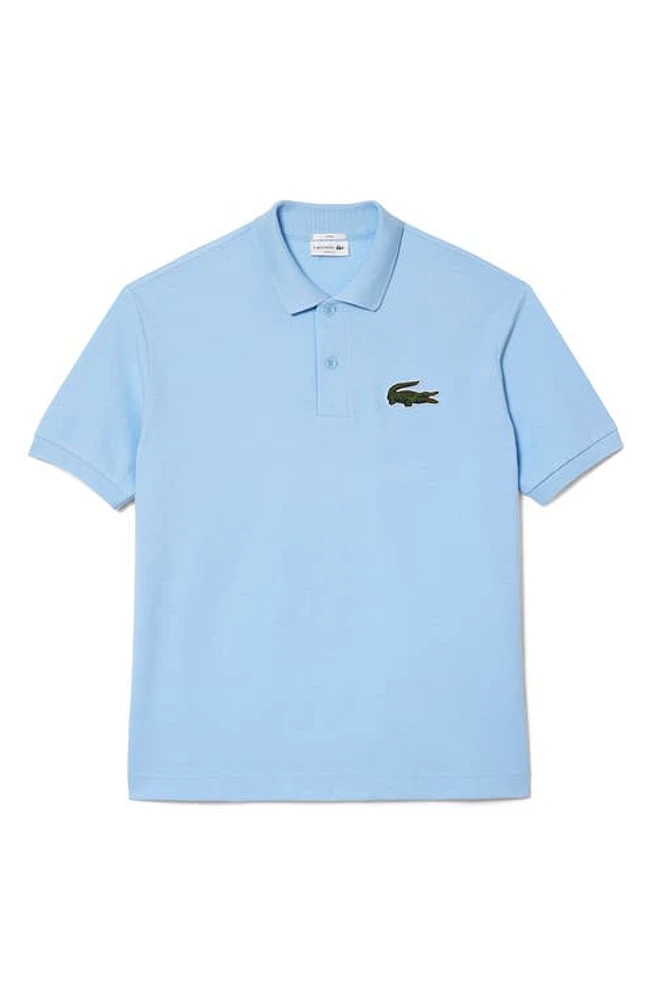 Lacoste Gender Inclusive Solid Cotton Polo Shirt in Overview at Nordstrom, Size 6