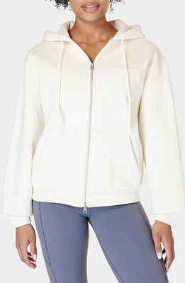 Sweaty Betty The Elevated Hoodie Lily White at Nordstrom,