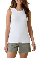 Tommy Bahama Belle Haven Cotton Blend Sweater Tank at Nordstrom,