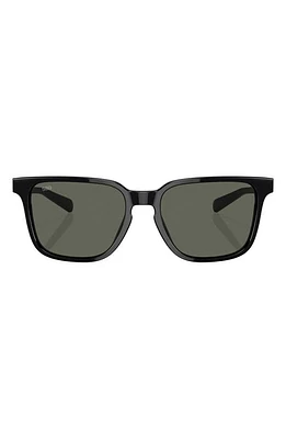 Costa Del Mar Kailano 53mm Polarized Square Sunglasses in Black at Nordstrom