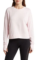 Sweaty Betty After Class Cotton Blend Crop Sweatshirt at Nordstrom,