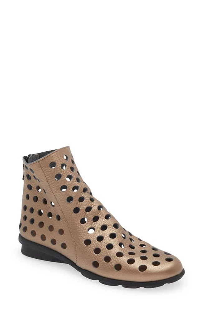 Arche Dato Perforated Bootie in Moon at Nordstrom, Size 5Us