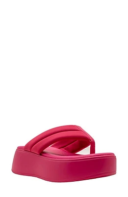 Volatile La Paz Water Resistant Platform Flip Flop Fuchsia at Nordstrom,