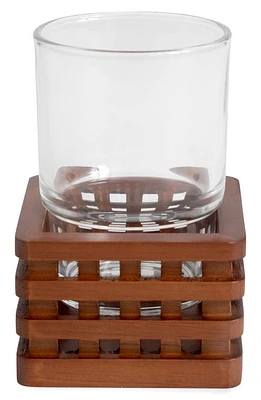 Kassatex Osaka Decorative Tumbler in Medium Brown at Nordstrom