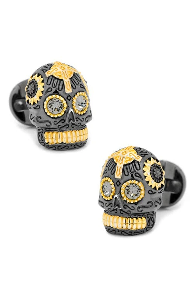 Cufflinks, Inc. Skull Cuff Links in Black at Nordstrom