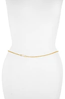 VIDAKUSH Safety Pin Charm Belly Chain at Nordstrom,