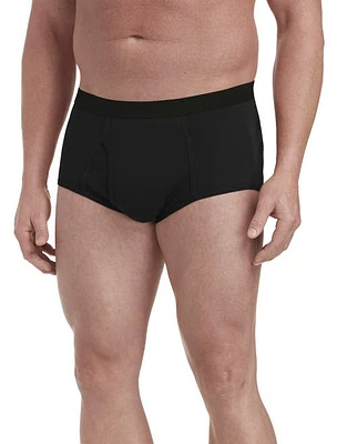 Harbor Bay by DXL 3-pk Color Briefs Black at Nordstrom, Big