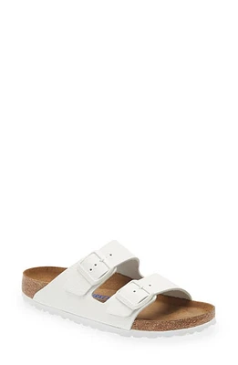 Birkenstock Arizona Soft Footbed Sandal White at Nordstrom,