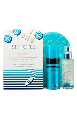 St. Tropez x Ashley Graham Golden Getaway Self Tan Kit (Limited Edition) $78 Value at Nordstrom, Size 8 Oz