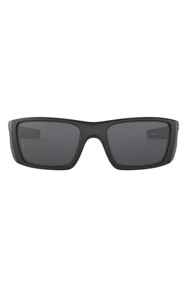 Oakley Fuel Cell 60mm Rectangular Sunglasses in Matte Black at Nordstrom