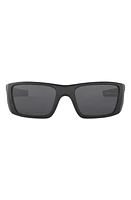 Oakley Fuel Cell 60mm Rectangular Sunglasses in Matte Black at Nordstrom