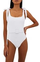 Beach Riot Sydney Belted One-Piece Swimsuit at Nordstrom